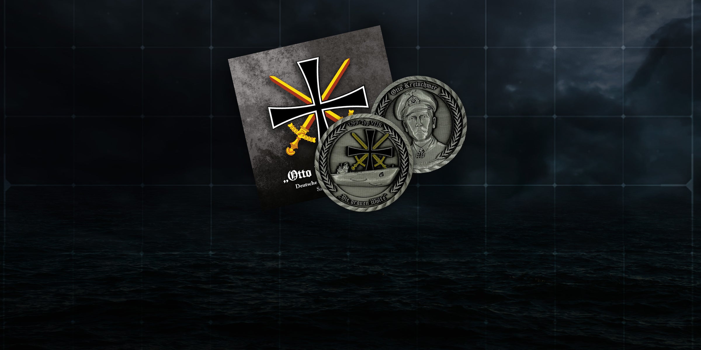 "U99 - Otto Kretschmer" Coin