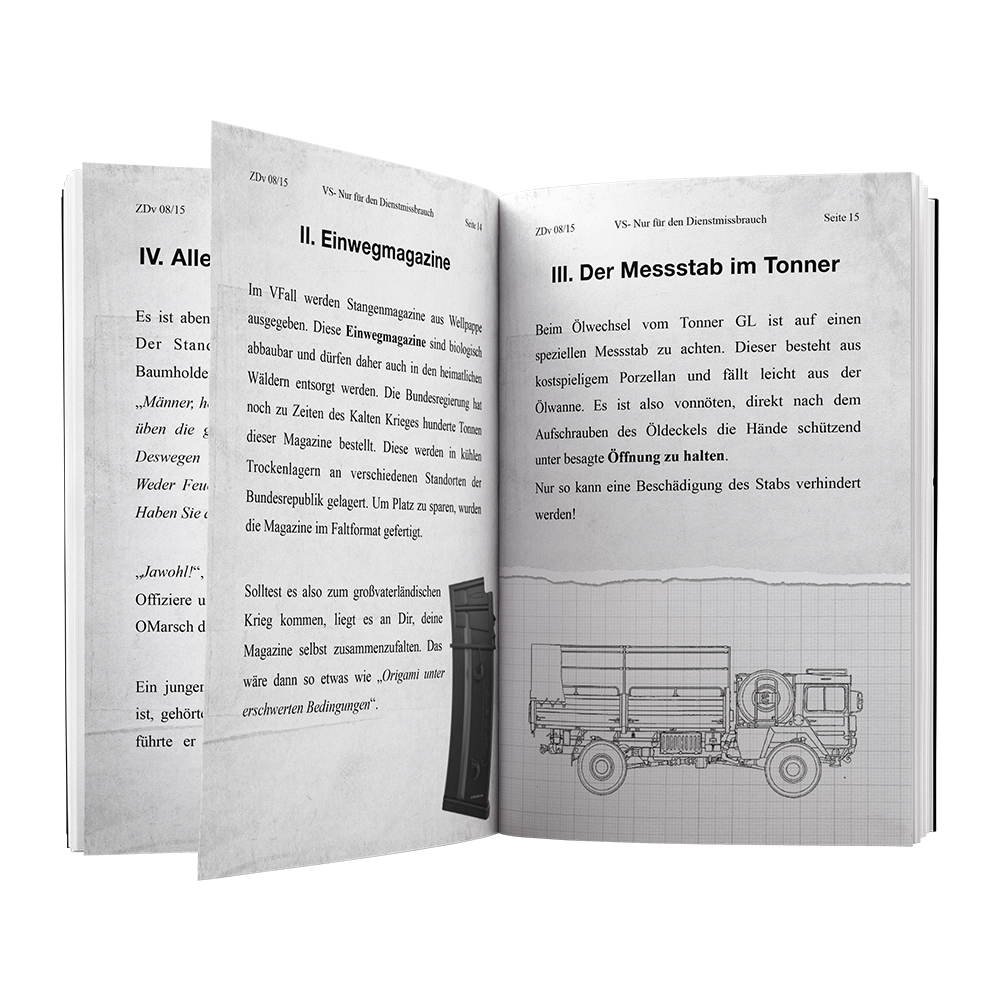 "ZDv 08/15 | Die Bundeswehr Bibel" Buch