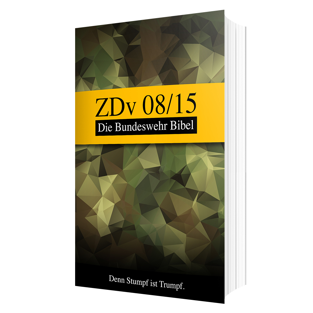 "ZDv 08/15 | Die Bundeswehr Bibel" Buch