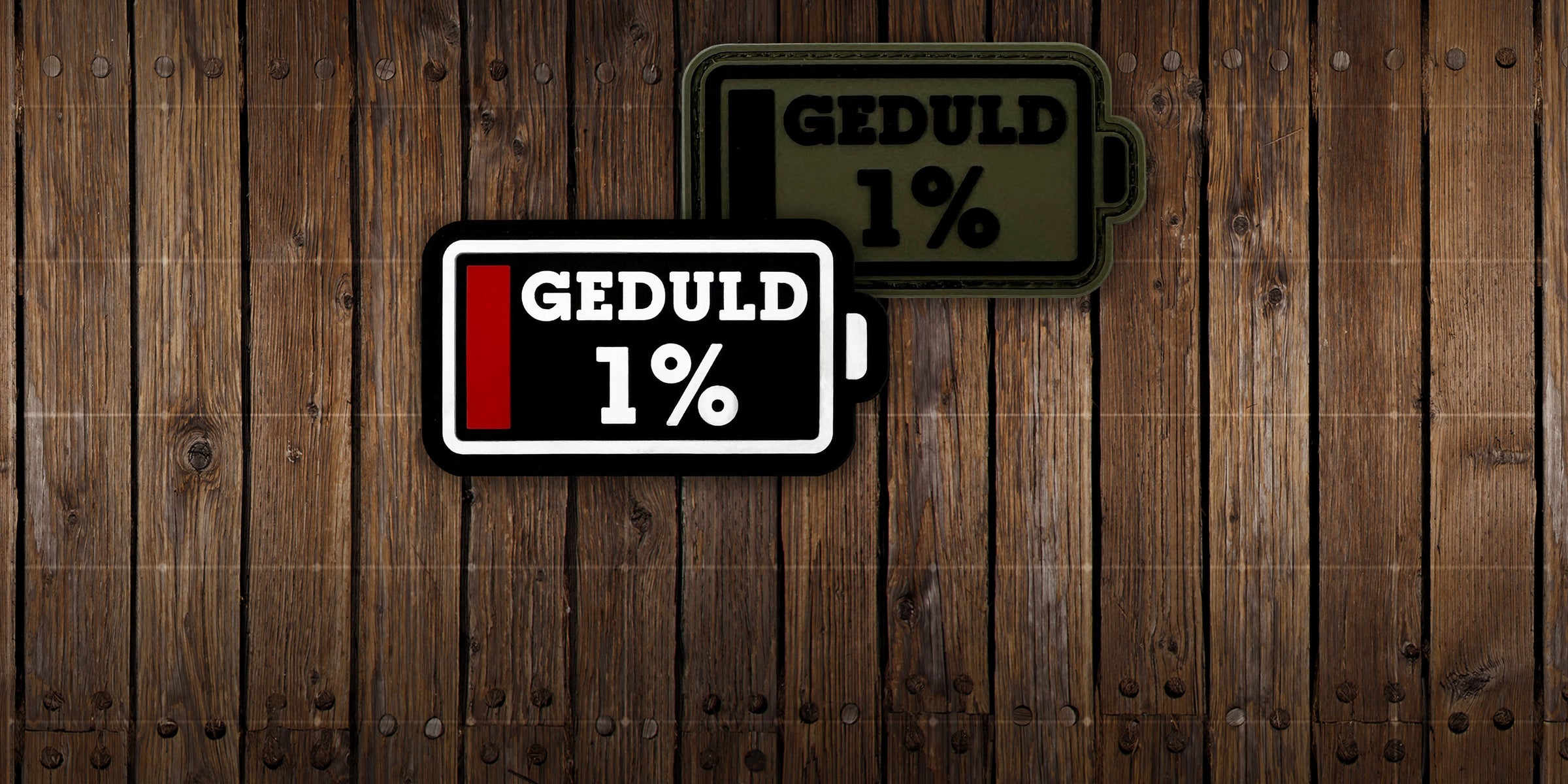 "1% Geduld" Patch