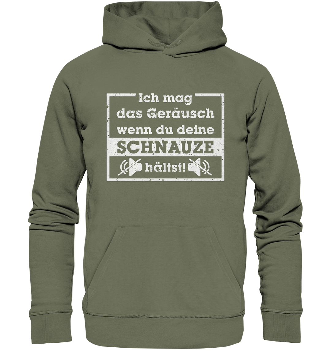 "Schnauze halten" - Premium Unisex Hoodie
