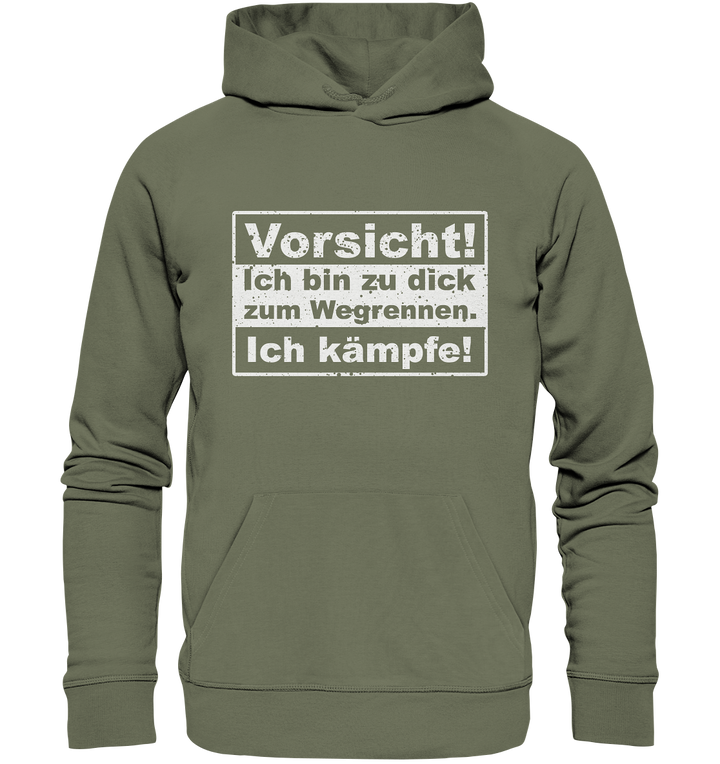 "Ich kämpfe" - Premium Unisex Hoodie
