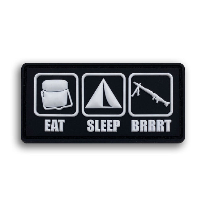 "Eat Sleep Brrrt" Patch