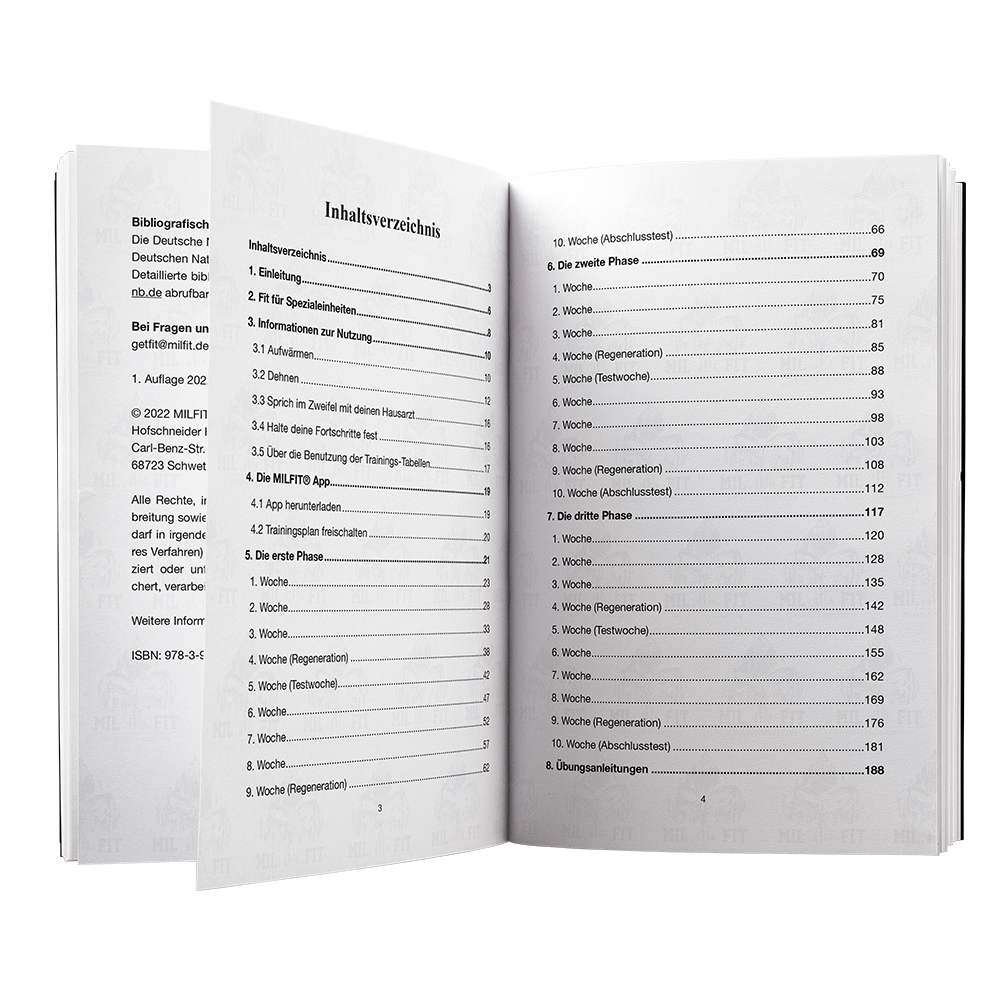 Kommando Fit 2.0 - Trainingsplan