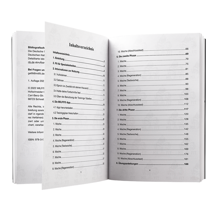 Kommando Fit 2.0 - Trainingsplan