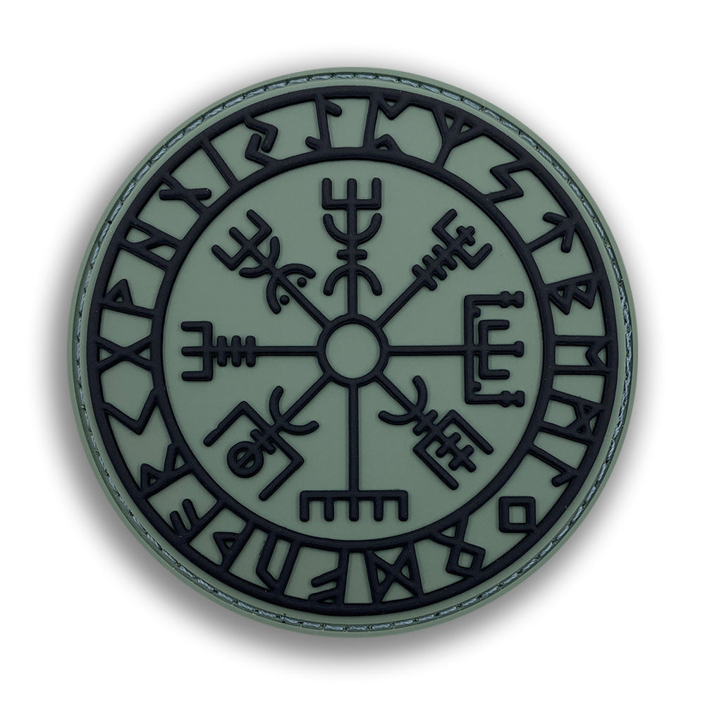 "Nordischer Kompass Vegvisir" Patch