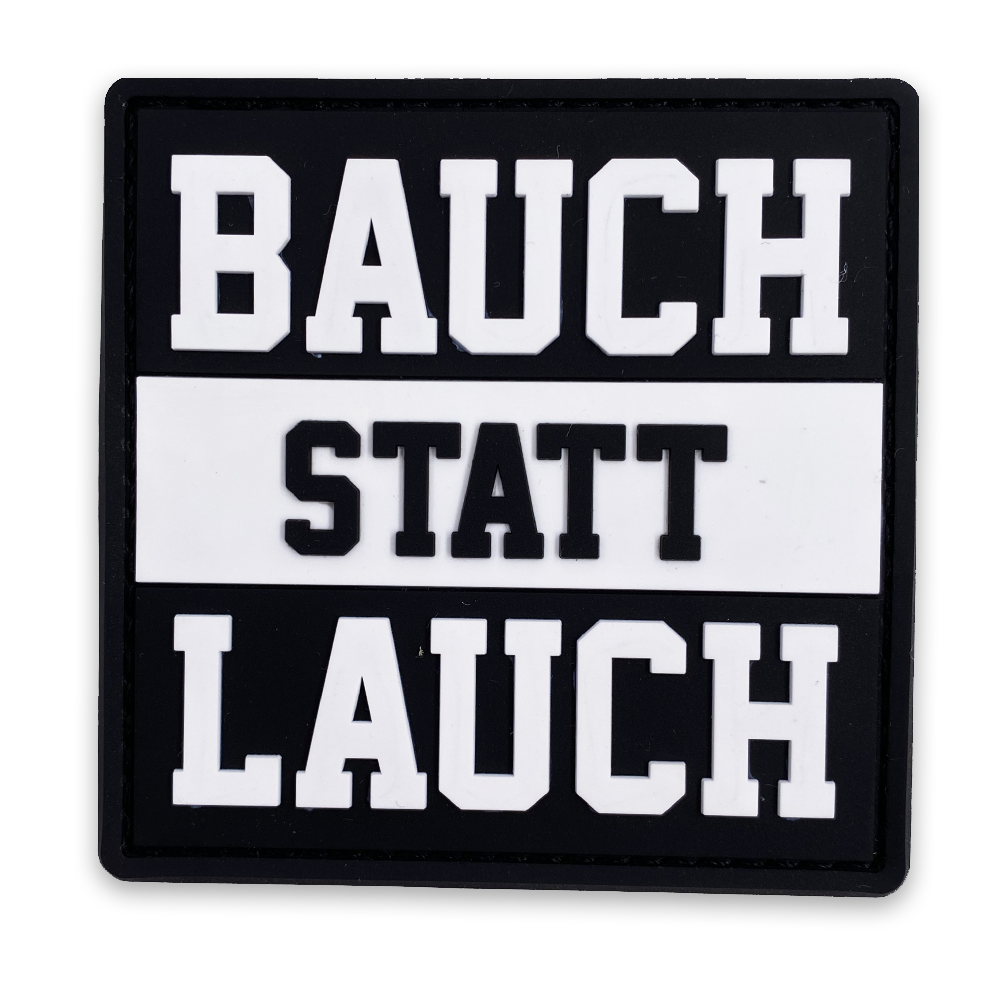 "Bauch statt Lauch" Patch
