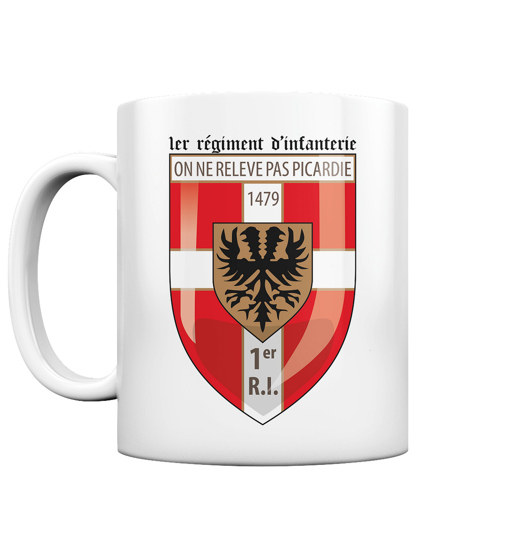 "1er Régiment d’Infanterie" - Tasse glossy