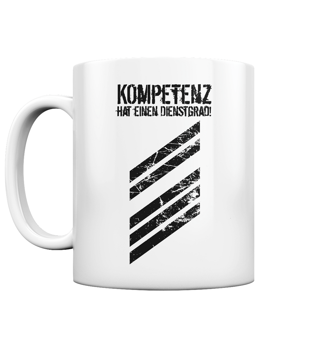 "Oberstabsgefreiter" - Tasse glossy