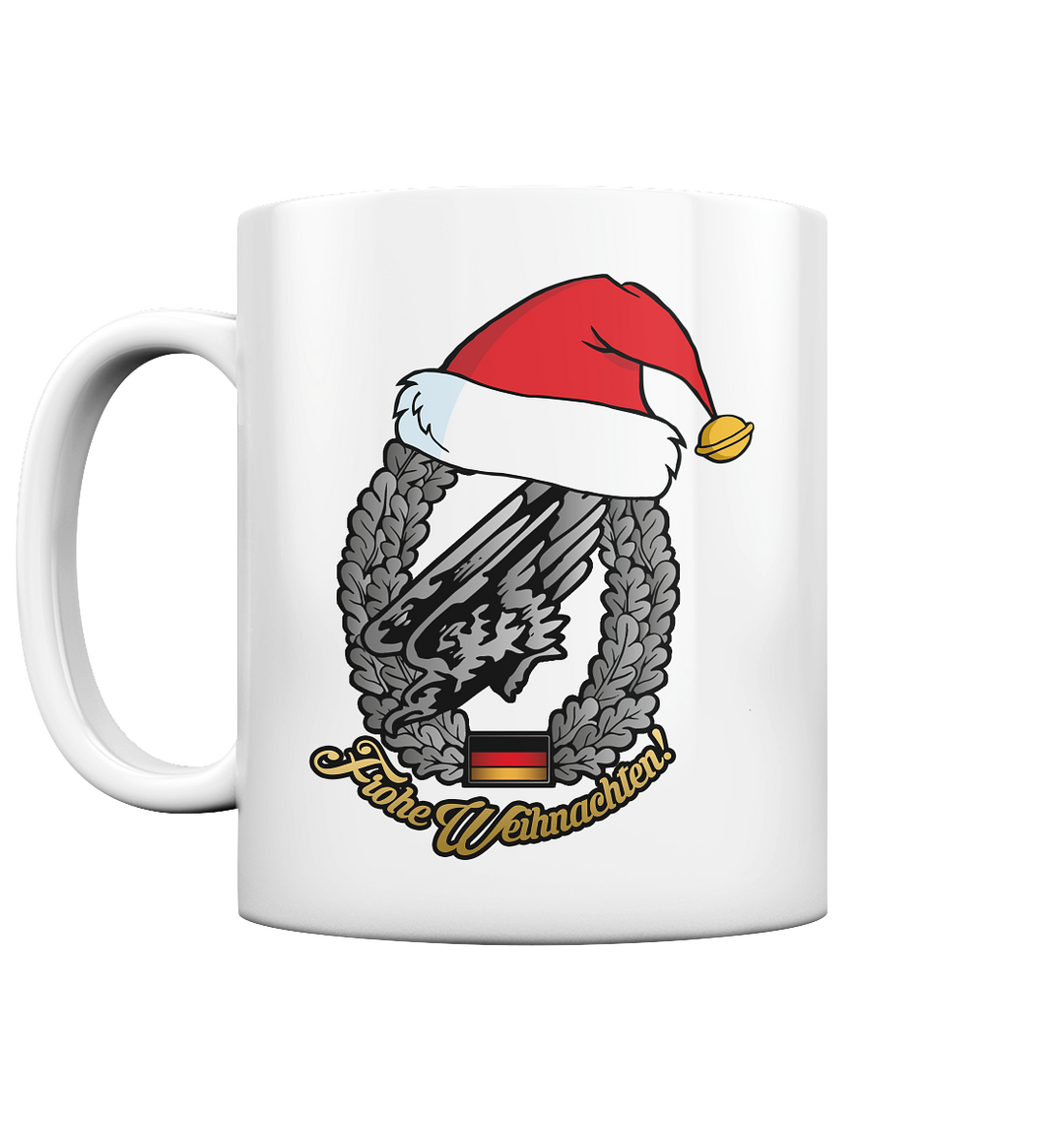 "Fallschirmjäger Weihnachts" - Tasse glossy