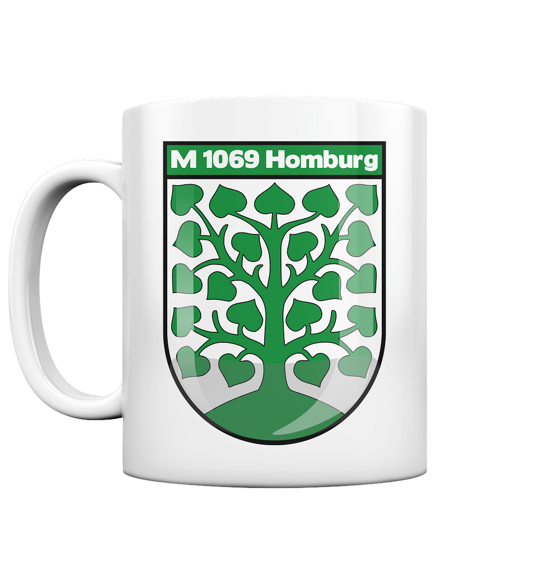 "M1069 Homburg" - Tasse glossy