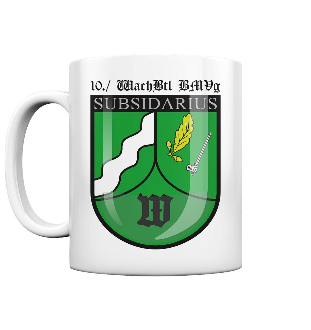 "10./WachBtl BMVg" - Tasse glossy