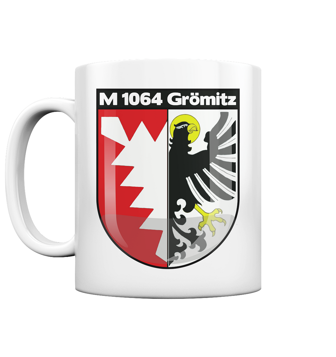 "M1064 Grömitz" - Tasse glossy