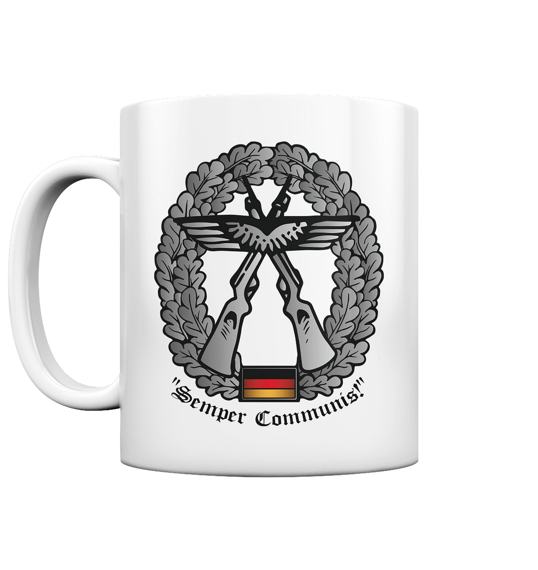 "Semper Communis!" - Tasse glossy