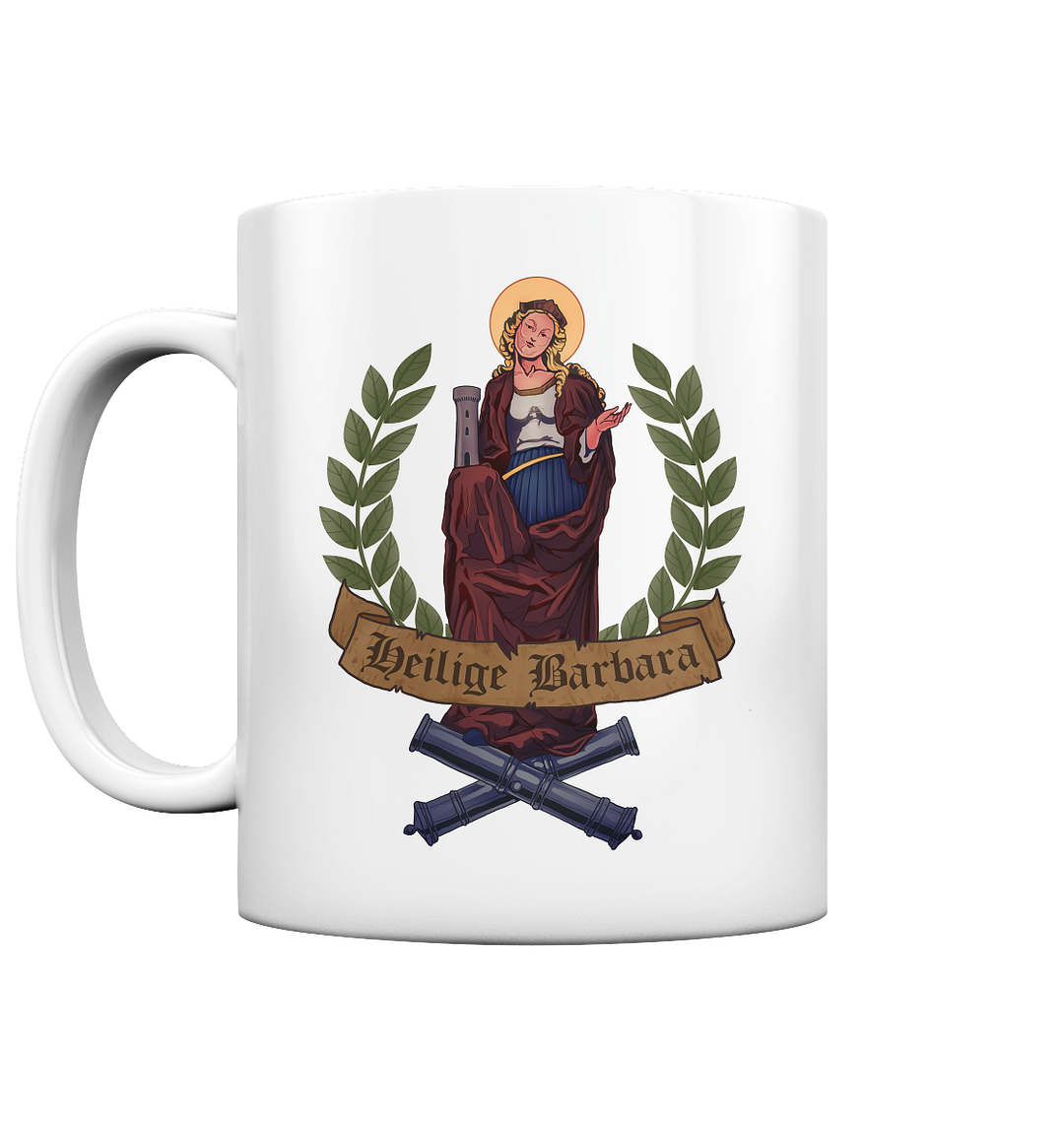 "Heilige Barbara" - Tasse glossy