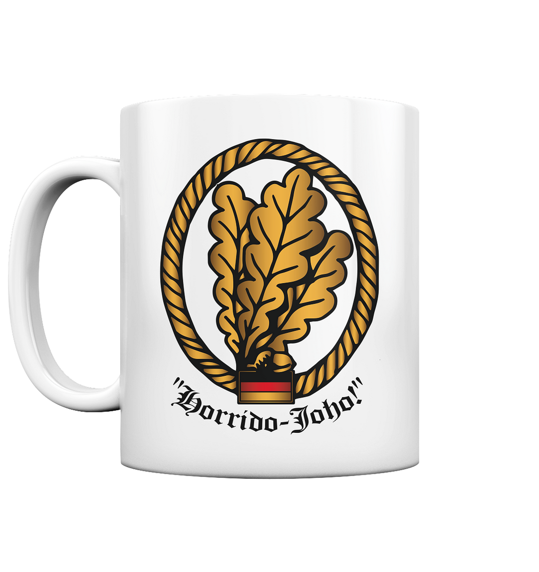 "Horrido Joho!" (Jäger) - Tasse glossy