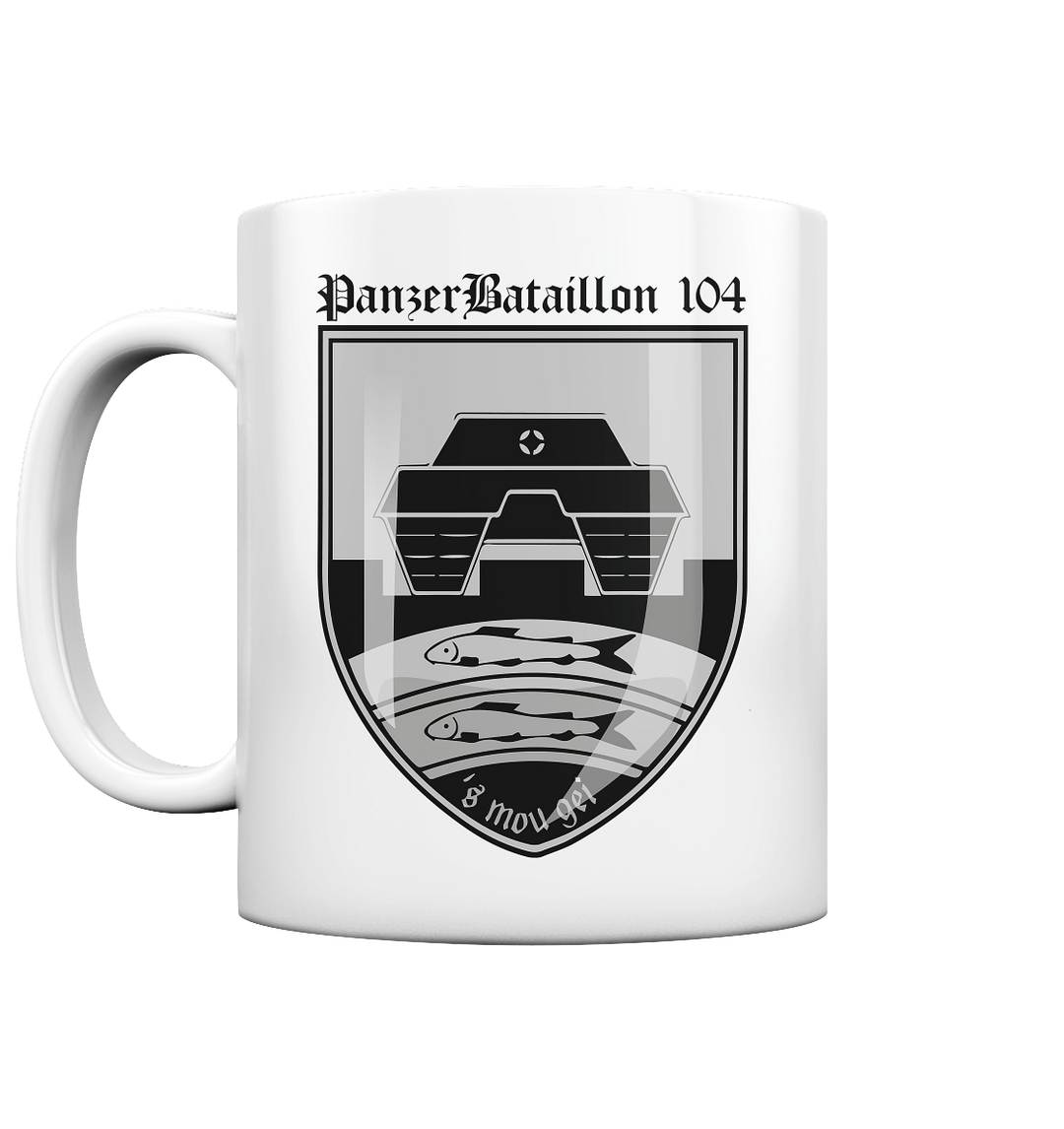 "PzBtl 104" - Tasse glossy