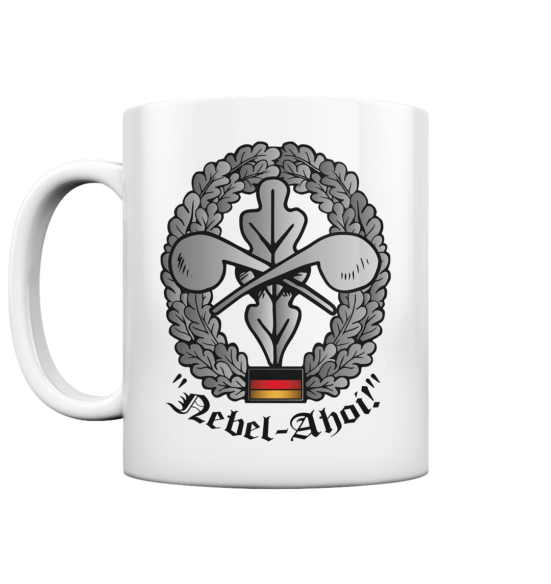 "ABC Abwehr" - Tasse glossy
