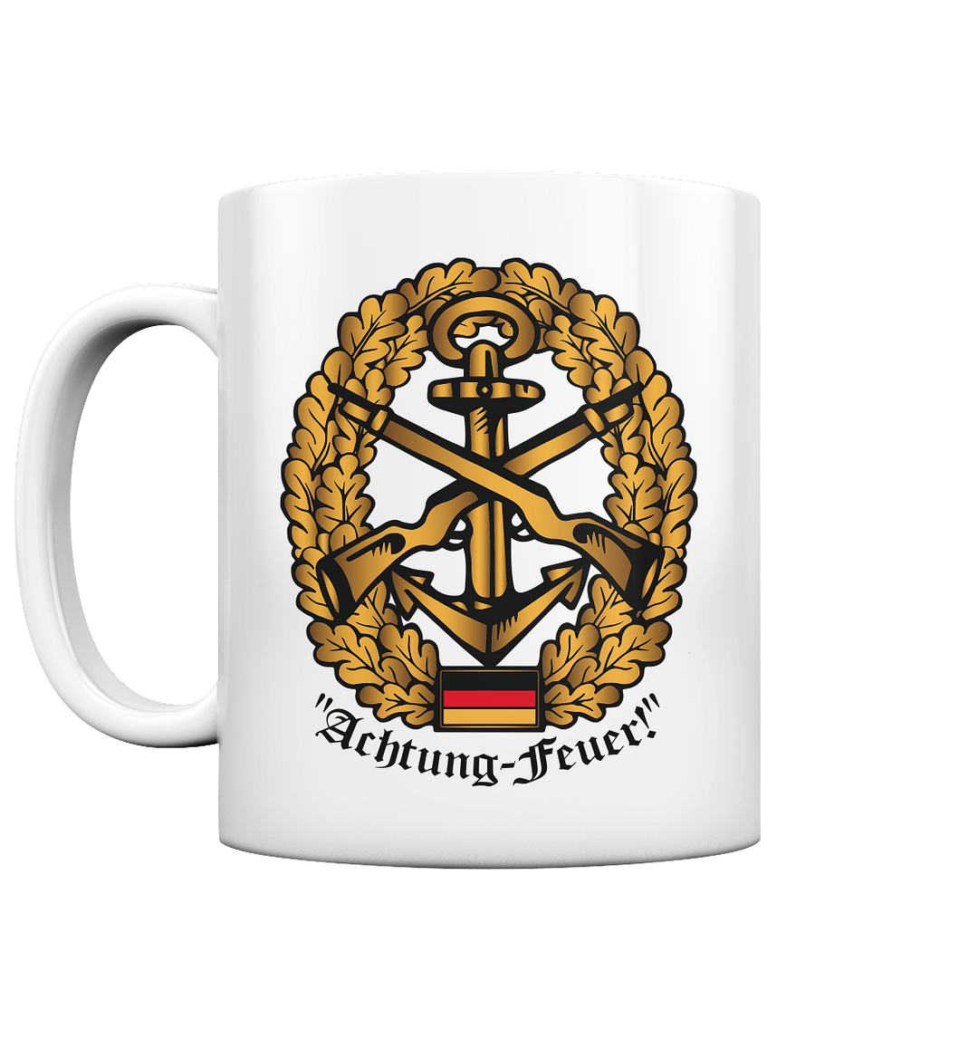 "Marinesicherung" - Tasse glossy