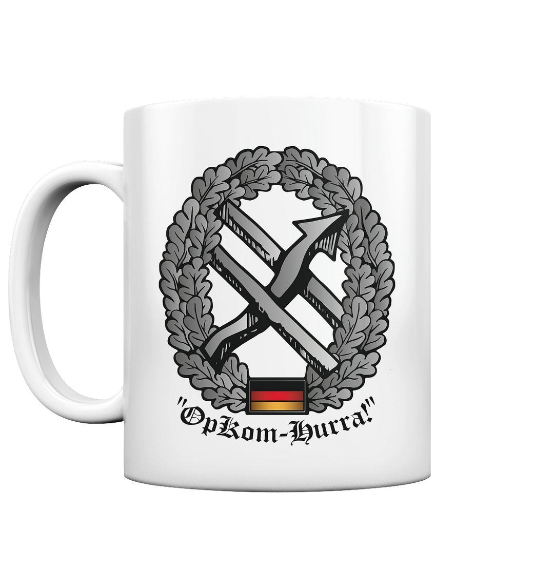"OpKom Hurra!" - Tasse glossy