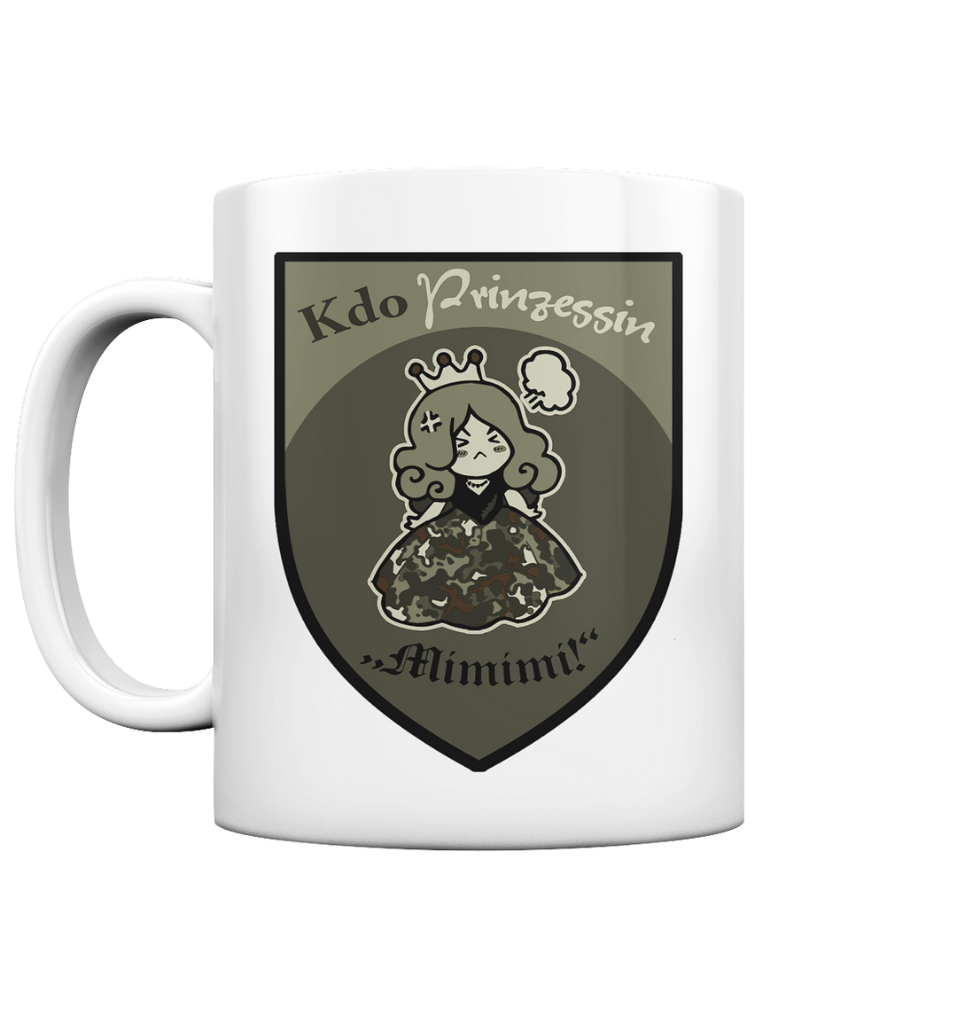 "Kommando Prinzessin" - Tasse glossy