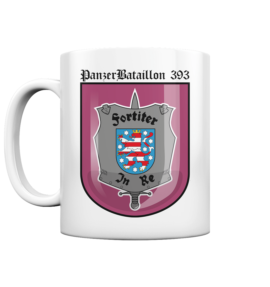 "PzBtl 393" - Tasse glossy