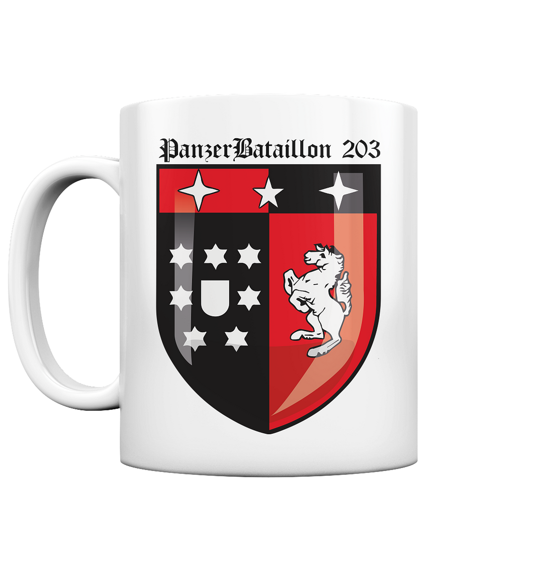"PzBtl 203" - Tasse glossy