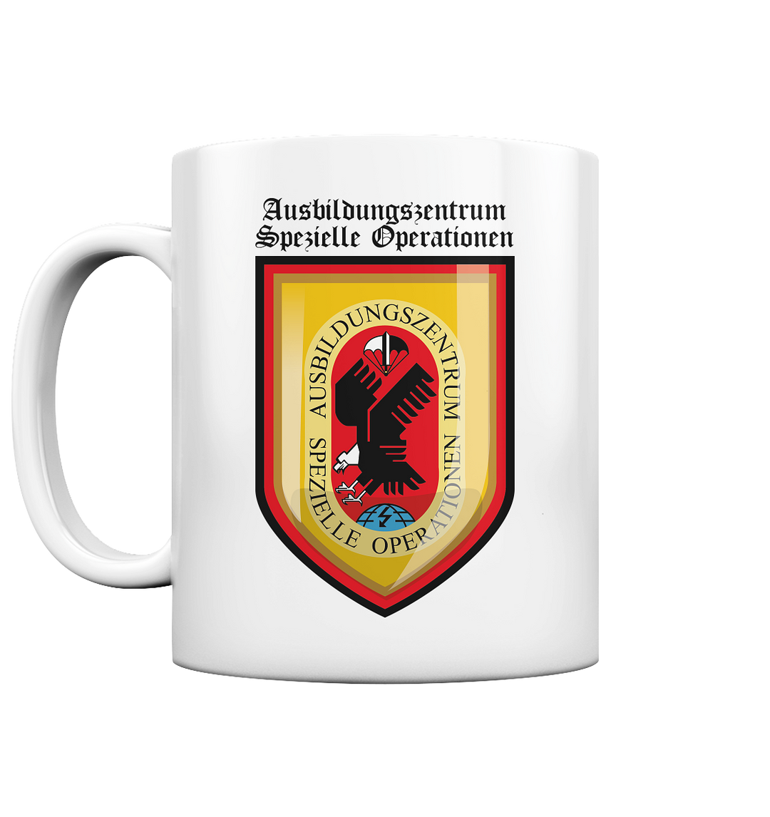 "Ausbildungszentrum Spezielle Operationen" - Tasse glossy