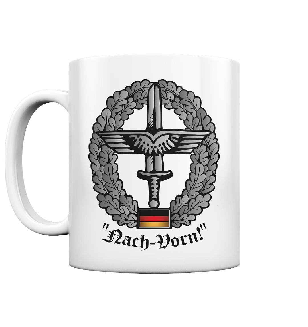 "Nach Vorn!" - Tasse glossy