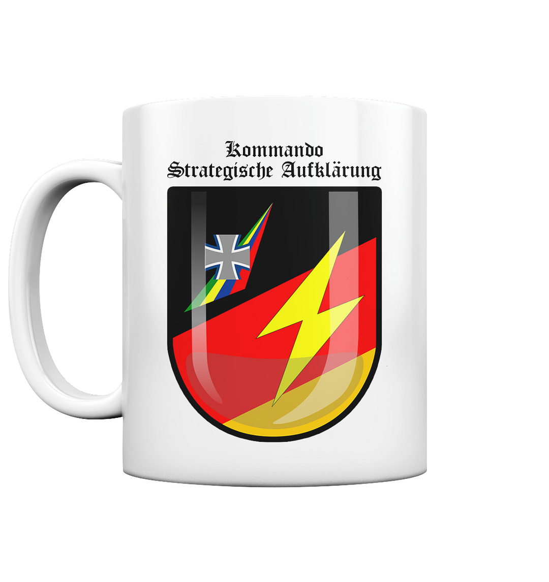 "KdoStratAufkl" - Tasse glossy