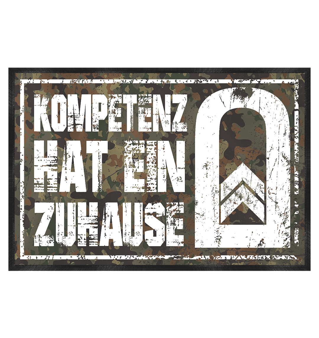 Oberfeldwebel - Fußmatte 60x40cm