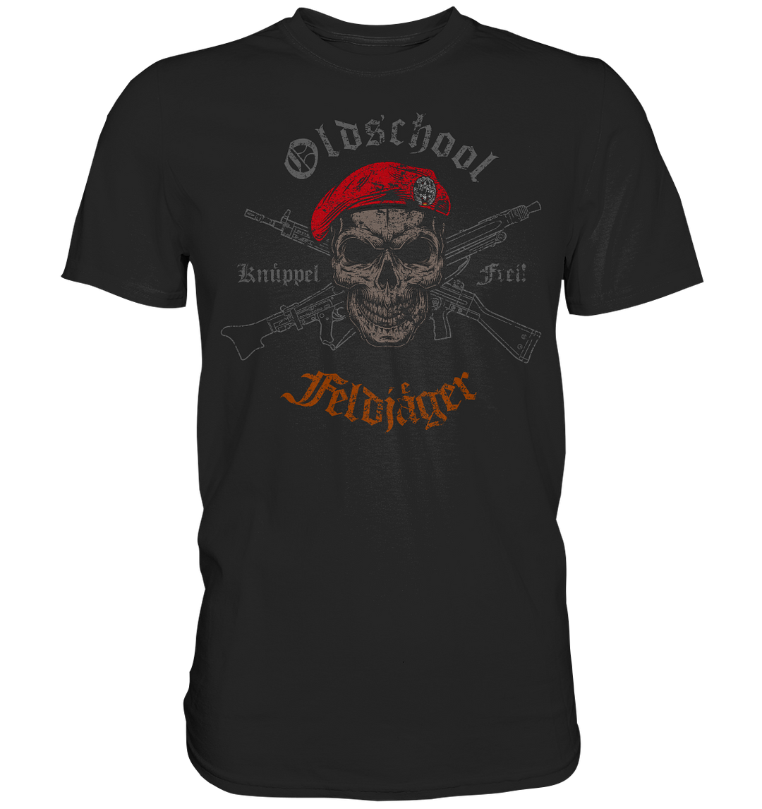 Oldschool Feldjäger - Premium Shirt