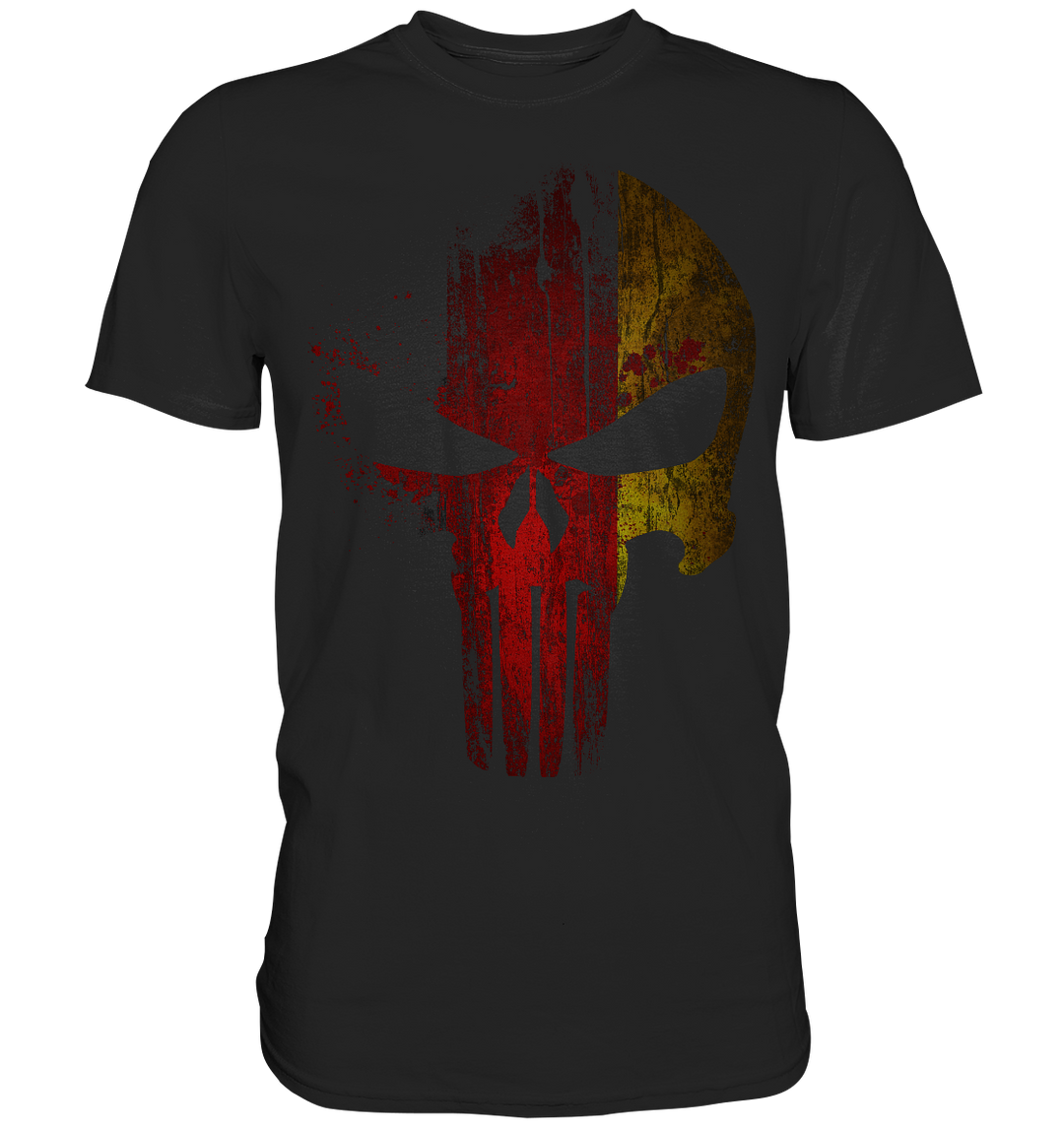 German Skull - Premium Shirt