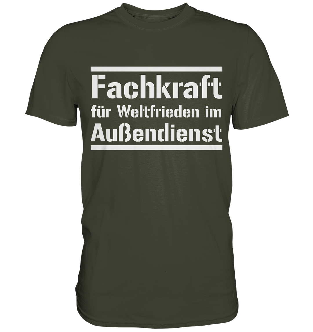 Fachkraft für Weltfrieden - Premium Shirt