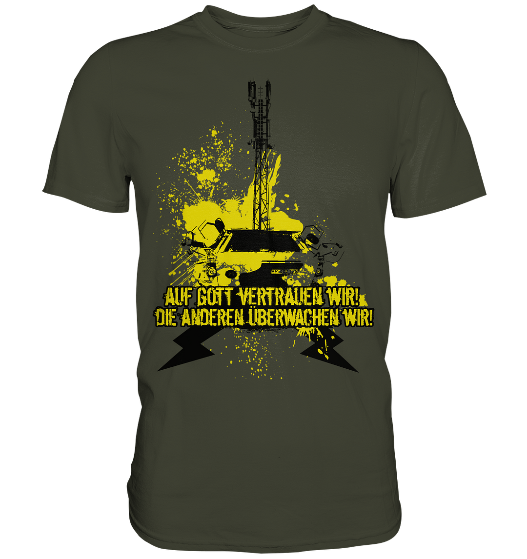 Auf Gott vertrauen wir - Premium Shirt