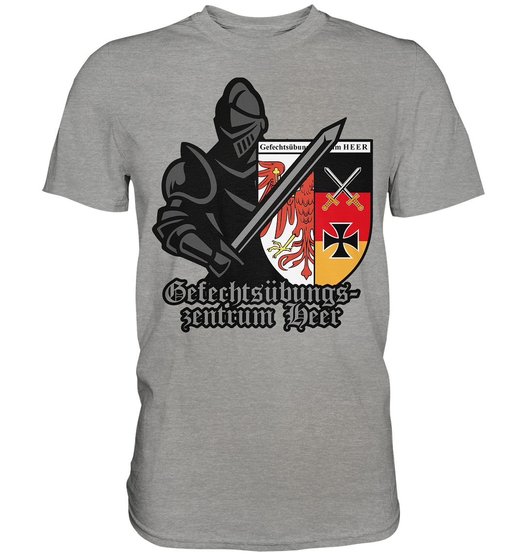 "Gefechtsübungszentrum Heer - Ritter" - Premium Shirt