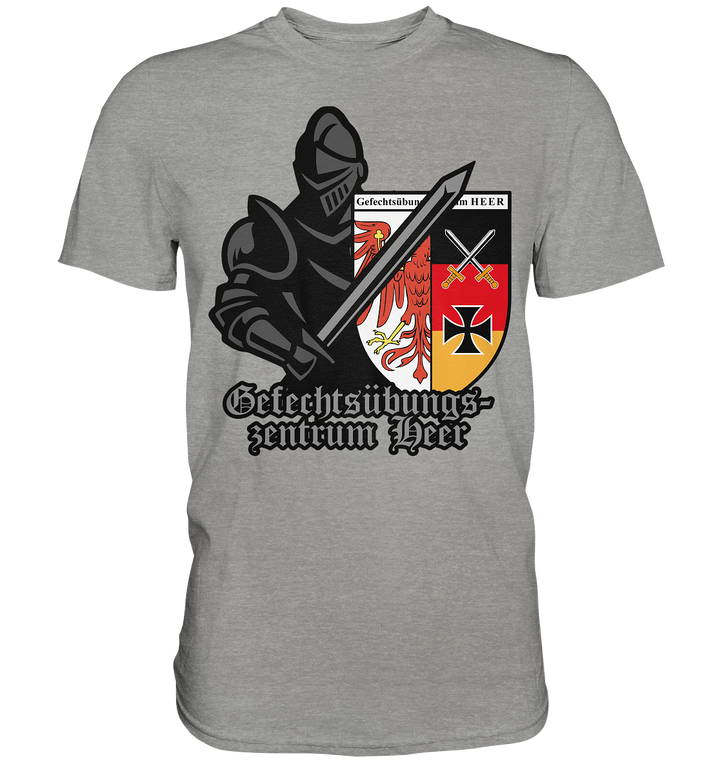 "Gefechtsübungszentrum Heer - Ritter" - Premium Shirt