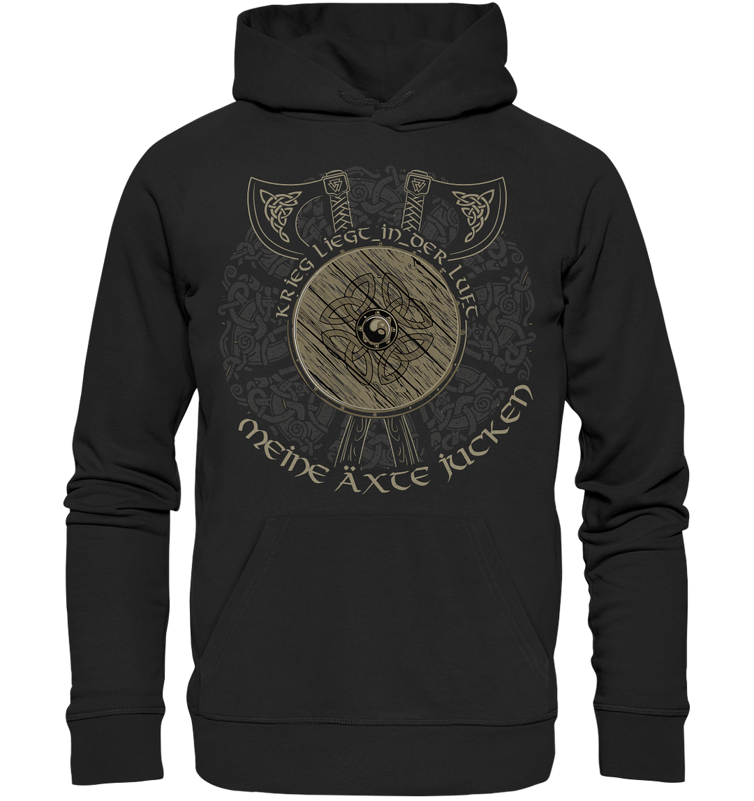 "Krieg liegt in der Luft" - Premium Unisex Hoodie