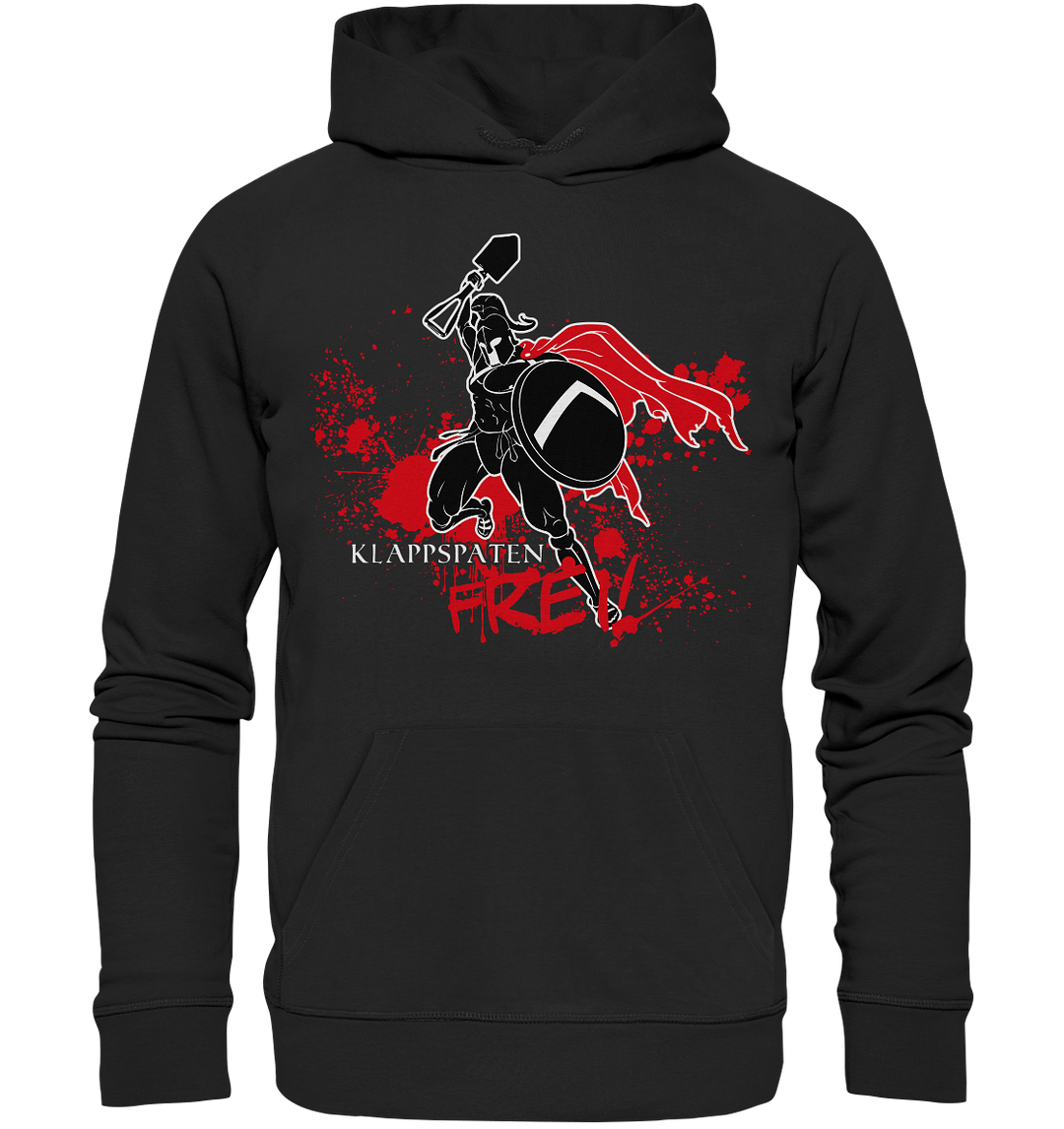 Klappspaten Frei! - Premium Unisex Hoodie