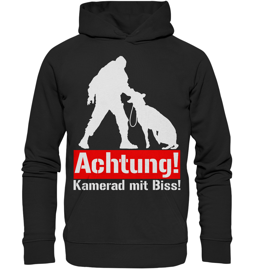 "Kamerad mit Biss"  - Premium Unisex Hoodie