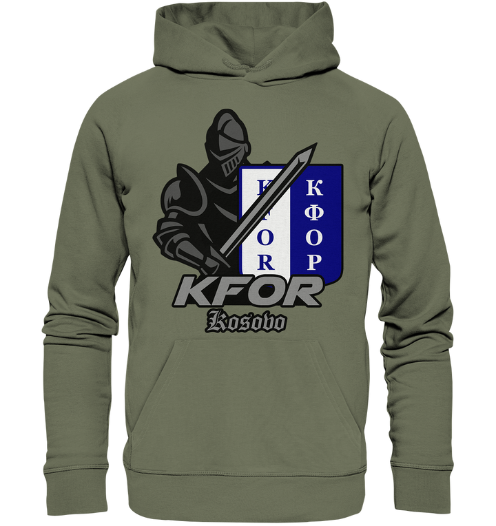 "KFOR Kosovo - Ritter" - Premium Unisex Hoodie
