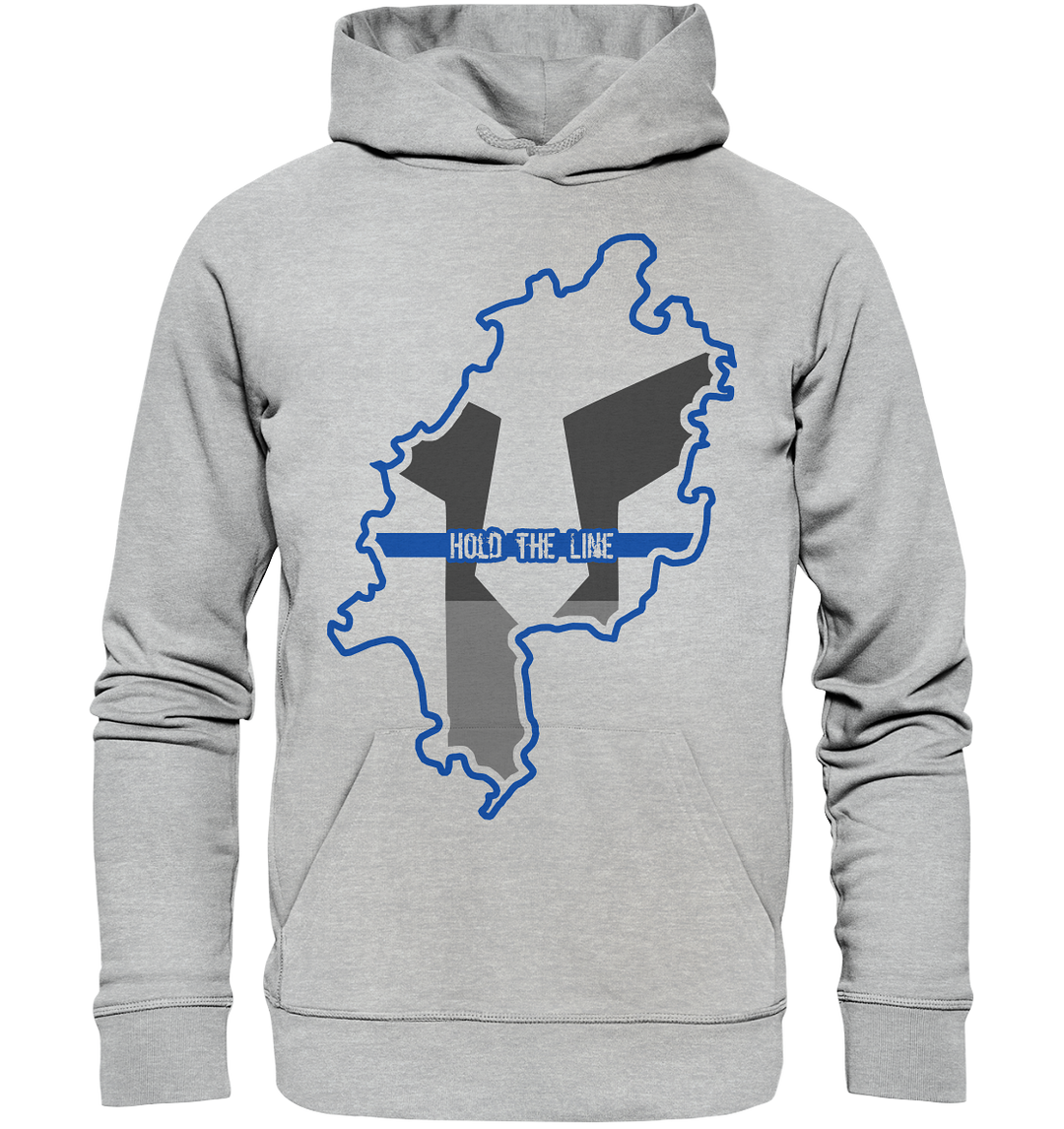 "Hold The Line - Hessen" - Premium Unisex Hoodie