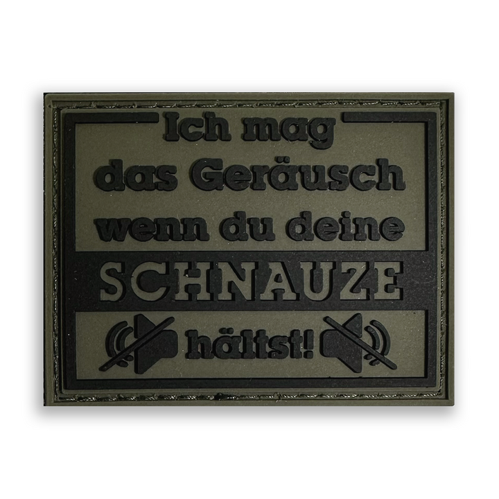 "Schnauze halten" Patch