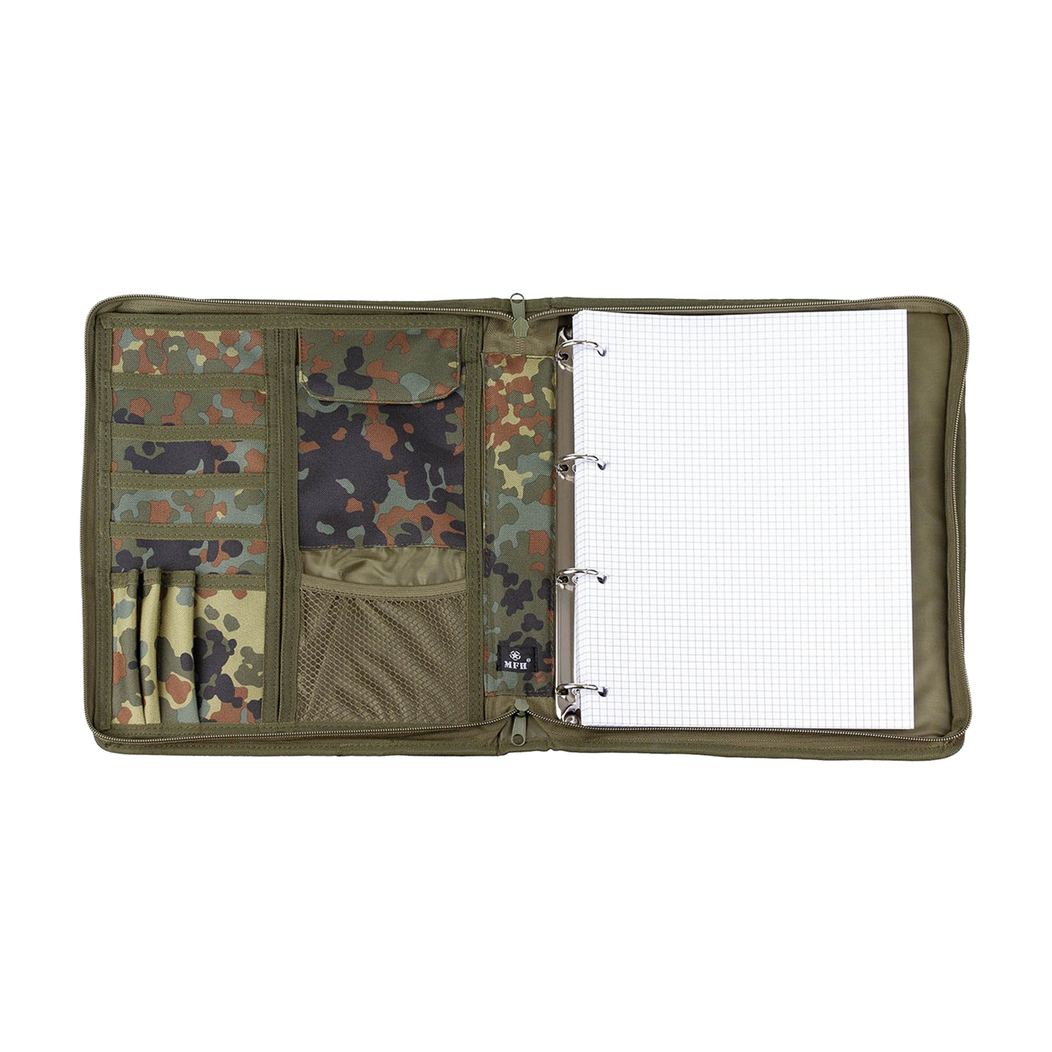 1x  A4 Schreibmappe Flecktarn