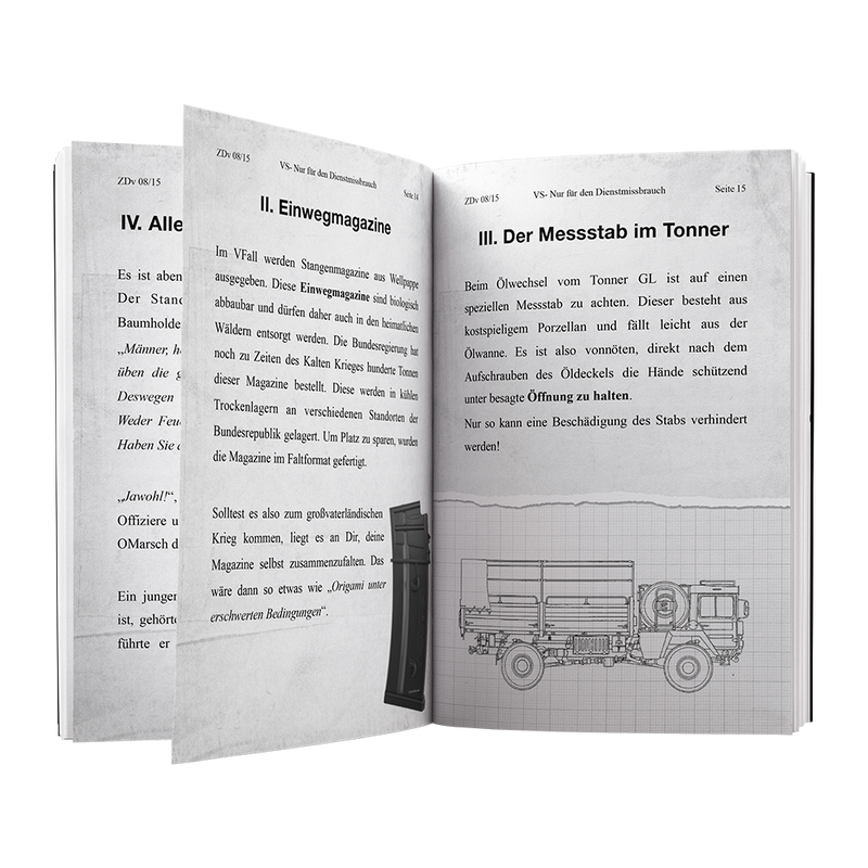 "ZDv 08/15 | Die Bundeswehr Bibel" Buch