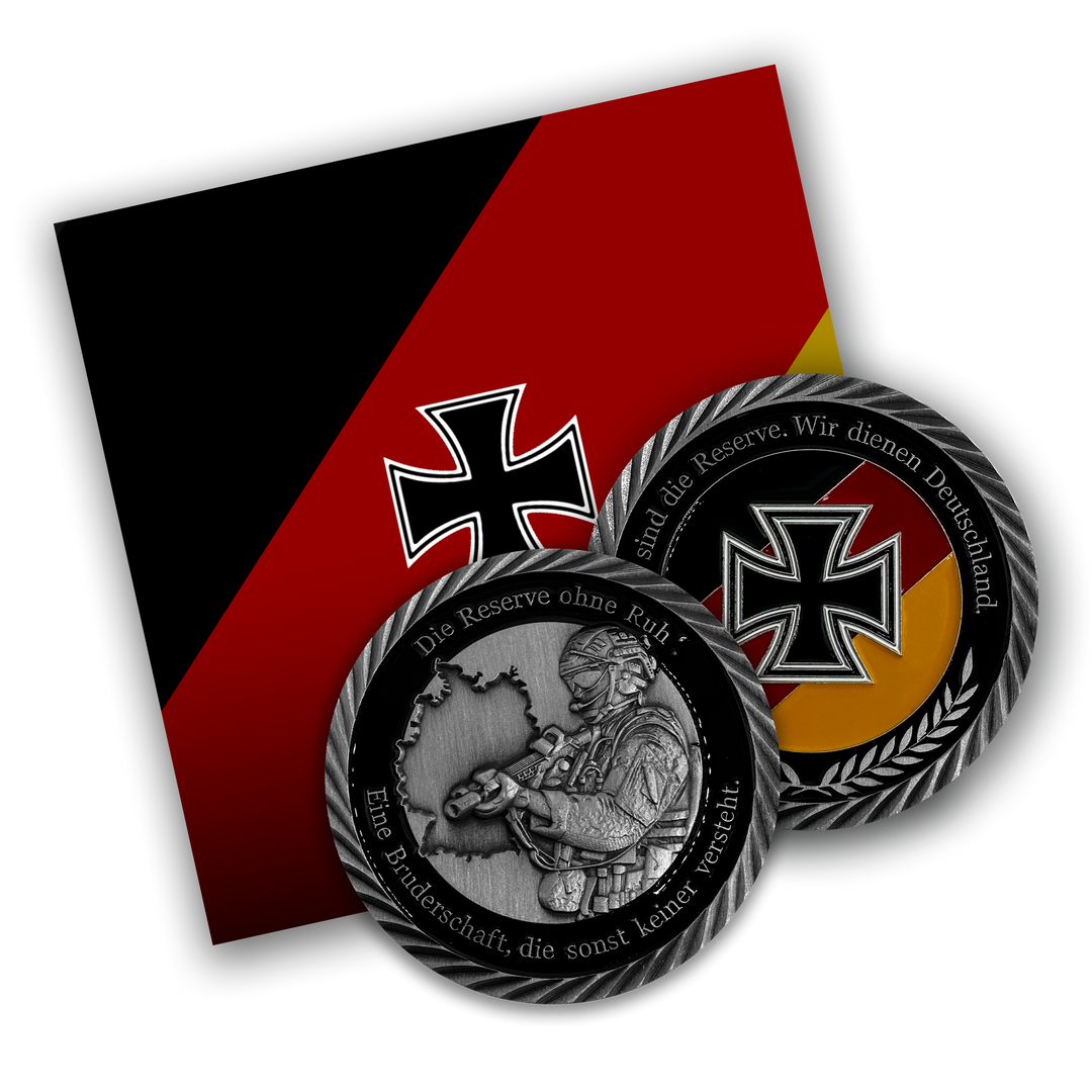 "Wir sind die Reserve" Coin