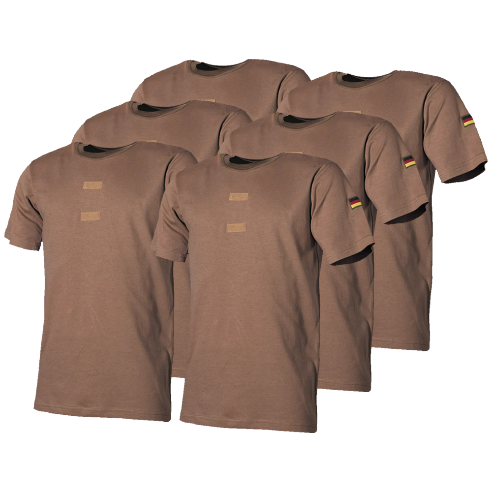 Bundeswehr Tropenshirt 6er-Pack