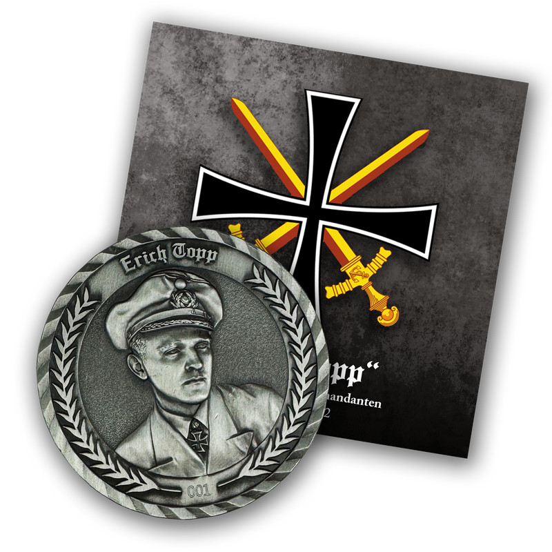 "U-552 - Erich Topp” Coin