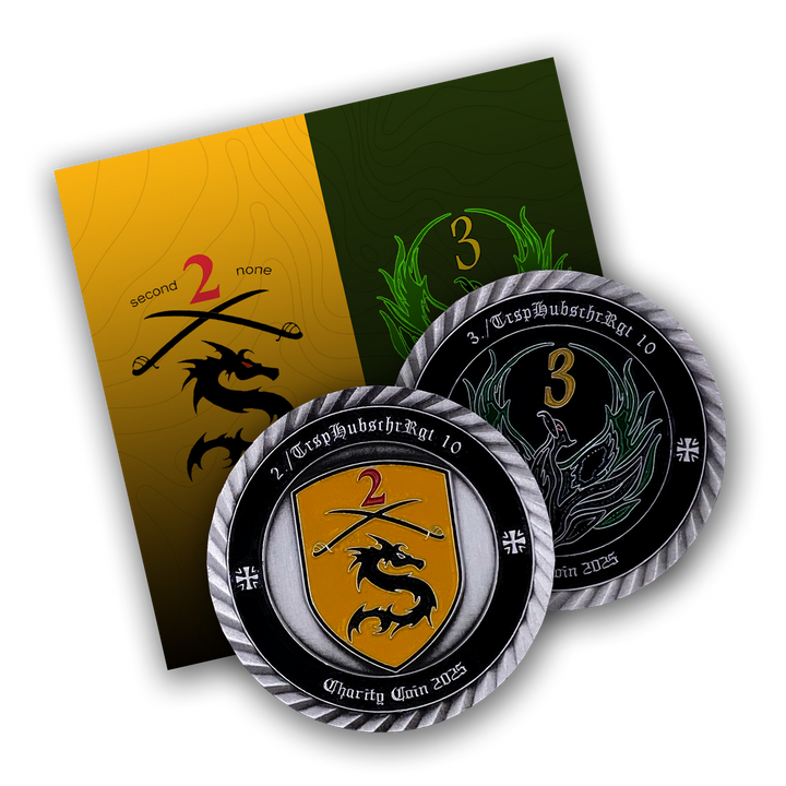 "TrspHubschrRgt 10" – Charity Coin-Set