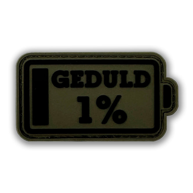 "1% Geduld" Patch